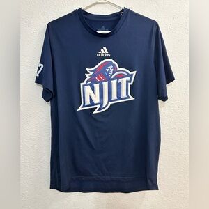 NJIT highlander Adidas Creator  T Shirt Size Large